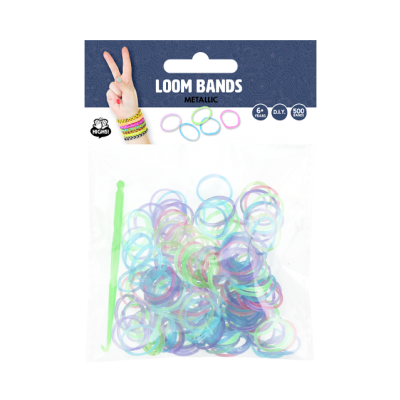 Loom bands Metallic