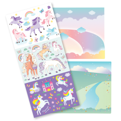 Sticker scenes - Unicorn