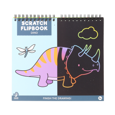 Scratch flipbook - Dino